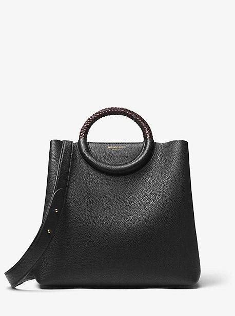 Skorpios Pebbled Leather Market Bag – Michael Kors Pre